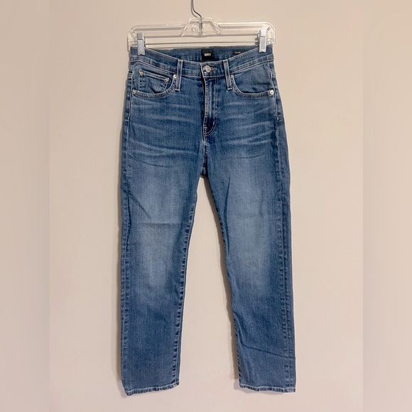 Edwin Elin Crop Straight Blue Jeans Women’s size 25 - Picture 6 of 15